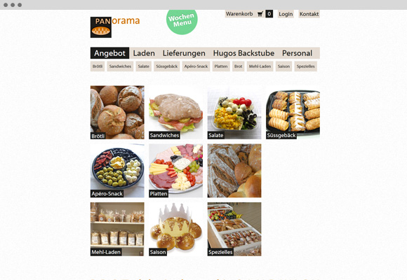 Referenz Onlineshop panorama-brot.ch